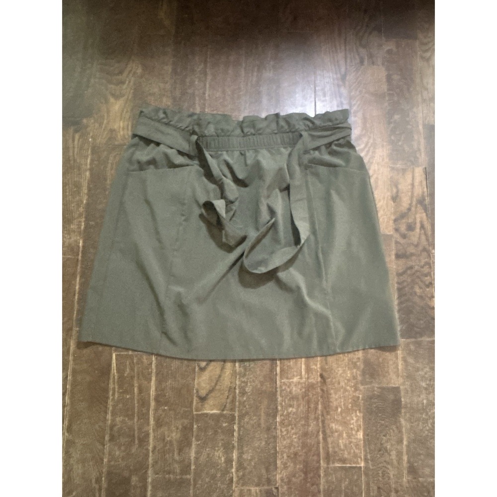 Mondetta High Waisted Woven Stretch‎ Skirt dusty Olive size XL